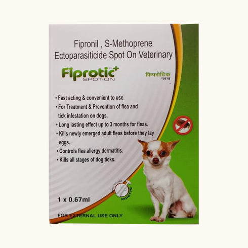 Ek Tek All4Pets Fiprotic (Fipronil) spot on for Dogs